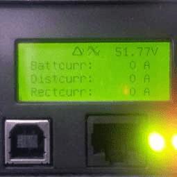 Panel LCD Rectificadores Unipower Aspiro